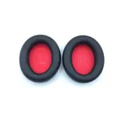 2 Pieces Replacement Ear Pads Memory Foam Ear Sponge Covers for Anker-Soundcore Life Q10 Ear Cushion Cover - Red