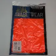 Safety Vest with High Visibility Reflective Stripes 4 Pockets Orange Security
