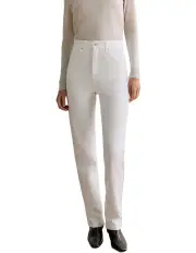[Trenery] Straight Leg Jeans in White