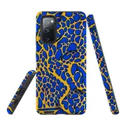 For Samsung Galaxy S20 FE Tough Protective Cover, Blue Frog