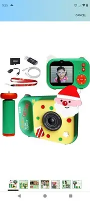 Smoothwind Kids Digital Christmas Camera