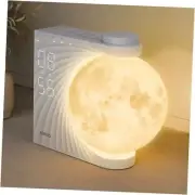 Sunrise Alarm Clock for Bedrooms, Moon Night Light Clock Wake Up Light for