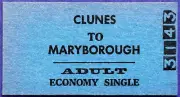 VR Ticket - CLUNES to MARYBOROUGH - Adult Economy Single