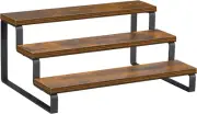 Giikin3-Tier Spice Rack13.8 Inch Wood Step Shelf Countertop Spice Storage Holder