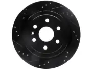 Rear Left Brake Rotor For 10-16 Cadillac Saab SRX 94X DP19T6 (for: Saab)