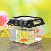 Handheld Portable Fish Tank Plastic Reptile Carrier For Turtle Fish Lizards