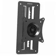 Height Adjustable 17 to 32 inch Single Monitor Articulating Wall Mount Black