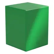 Ultimate Guard 100+ Boulder Standard Size Deck Case Box Solid Green