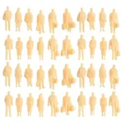 1 87 Scale Unpainted Model Figures of Standing People for HO Trains and Scenery