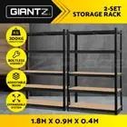 Giantz 2X1.8M Garage Shelving Storage Rack Warehouse Racking Storage Steel