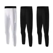 Boys' Youth Compression Base Layer Skin Tights Running Gym Yoga Active Pants Run