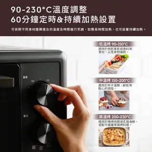 Electrolux 伊萊克斯 25L 極致美味500 獨立式電烤箱 (EOT2515XG)