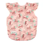 Tiny Twinkle - Mess-Proof Apron Bib - Leopard