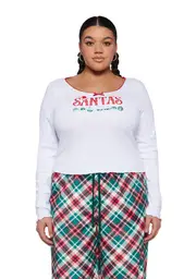 [Sugar Thrillz] Plus Clause A Scene Long Sleeve Top