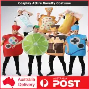 Beer,Chocolate,Bread,Game Controllers,Lemons,Soap,Cosplay Attire Novelty Costume