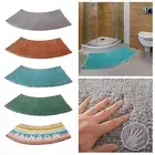 Shower Bath Mat Thick Foot Rug Curved Bath Mat for Shower Laundry Room Tub