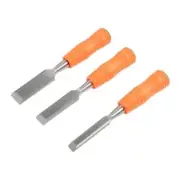 Buck Brothers 120203K 3-Piece Wood Chisel Set With Acetate Handles | 1/2 Inch,