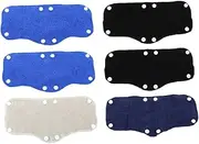 [BESPORTBLE] 6Pcs Running Headband Skid Yoga Sweatbands for Basketball Unisex Elastic Toweling Head Sweatbands Breathable Absorbent for Sports and Active