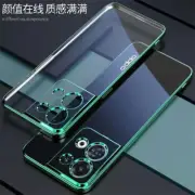 For OnePlus Nord 3 5G, Luxury Plating Bumper Transparent Case Soft TPU Cover