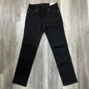 American Eagle AirFlex Slim Straight Jeans Mens 32x32 Black New