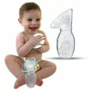 Manual Nursing Strong Suction Silicone Breast Pump Mom Breastfeeding Milk Saver