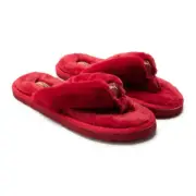 Puma Women's W FLUFF FLIP flip flops / 38534905 / Dark Red
