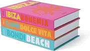 TwoDays Preppy Room Decor Aesthetic, Decorative Books, Coffee Table Books Decor, Faux for Decoration, Bookshelf Fake Stuff, Things. (Set of 3)