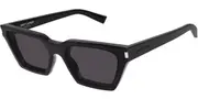 Saint Laurent SL 633 CALISTA 001 Men's Sunglasses Black Size 57