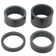 NEW 4X Carbon Fiber Bicycle Headset Spacer MTB Road Bike Front Stem Fork Washer
