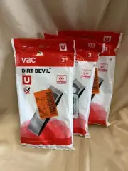 9 ct 3x3 Dirt Devil Swivel Glide Featherlite Magnum MVP Swerve Platinum bags