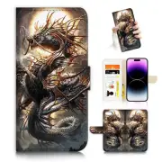 ( For iPhone 6 / iPhone 6s ) Flip Case Cover PH26576 Dragon