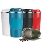 17oz Travel Coffee Mug Insulated Coffee Cups to Go with Leakproof Lid Vacuum ...