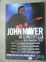 JOHN MAYER(ORIGINAL) AUSTRALIAN TOUR 200? POSTER MINT