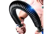 Fitness Power Twister Bar - Back,Arm,Shoulder Builder Spring home gym tool