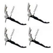 4 Pcs 4-3/4" Waiter Corkscrew Wine Opener for Restaurant Waiters , Bartenders