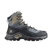 Salomon Quest Element GTX Womens Hiking Boots - Ebony/Rainy Day/Stormy Weather - 6.5US