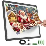 Rechargeable Light Pad for Diamond Painting, Ultra Bright Tracing A3 Black