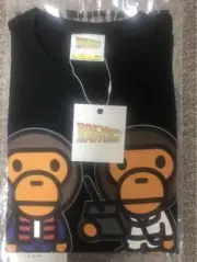 A BATHING APE x Back To The Future Collaboration T-shirt size M Deadstock