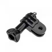 Bicycle Bike Handlebar Seatpost Pole Mount With Three-way Pivot Arm for Sport Camera Gopro HD Hero 1 2 3