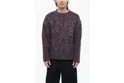 Jil Sander Crewneck Wool CHUNKY Melange Sweater