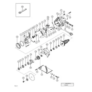 ~永銓工具~ CM4SB2 CM4ST GP13 G13SC2 DH40SC 碳刷蓋 #副廠#M3-19#945161