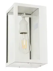 Southampton 1 Light Small Wall Sconce With Microwave Sensor in White