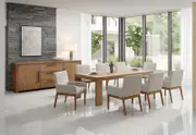 ROMULUS 9 Piece Dining Suite with Lazarus Dining Chairs