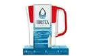 Brita small 6 Cup Red Denali Water Filter Pitcher with 1 Standard Filter