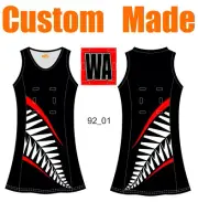 Custom A-line Netball Dresses Kits Women & Kids Set Play Performance Wear 92