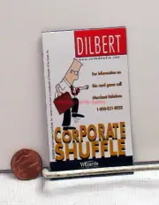 Dilbert~Corporate Shuffle~Wizards of the Coast~Dealer Promotional Magnet~1996