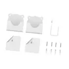 Shower Rod Holder Decorative Rod Retainer for Wall Shower Curtain Rod Home