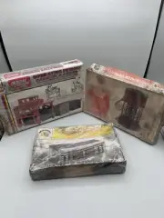 BNIB AHM & Bachmann Ho Scale Plasticville box damage lot Water Tank Etc