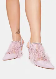 [Sparkl Fairy Couture] Bird's The Word Feather Heels