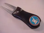 RX PHARMACIST DRUGGIST BALL MARKER GOLF GOLFER SWITCHBLADE DIVOT TOOL